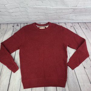 Weatherproof Crew Neck Long Sleeves Sweater Red Size Medium NWT
